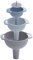 Juego de Embudos de Cocina con Mango 4 en 1 Kit de Embudo de Cocina de Plástico 4 en 1 con Filtro de Colador Desmontable Embudos de Plástico con Filtro para Transferir Líquidos e Ingredientes Secos