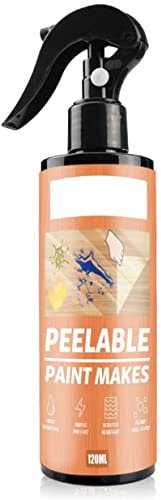 MTDBAOD Spray per Rivestimento Protettivo per mobili, Vernice Spray pelabile per Vernice Resistente alle Alte Temperature, Vernice Protettiva per mobili Trasparente Impermeabile, Smalto per mobili