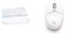 Logitech G G713 Wired Mechanical Gaming Keyboard & G705 Wireless Gaming Mouse, Customisable LIGHTSYNC RGB Lighting, LIGHTSPEED Wireless, Bluetooth Connectivity, Lightweight, White Mist