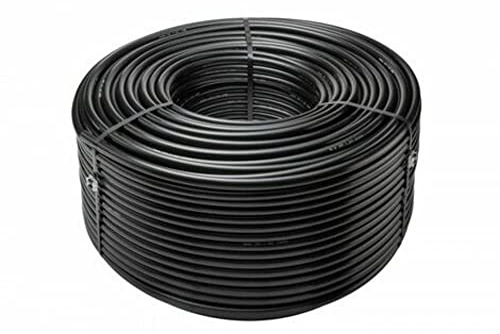 Tubería de goteo 16mm - CERTIFICADO AENOR - Goteros cada 33cm. Bobina de 100 METROS. Color NEGRO. Espesor pared 1,2mm. Uso Agrícola. Tubería fabricado en Polietileno