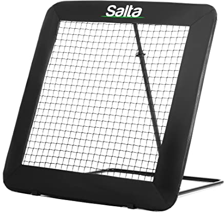 Salta Motion - 124x124cm - Frei verstellbar - Rebounder/Kickback/Tchouk - Inklusive Bodenanker - Stahlfedern für starken Rückprall - Fußball Rebounder/Handball/Volleyball