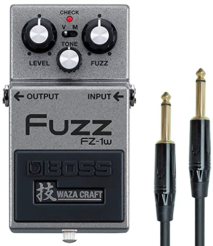 Boss FZ-1W Waza Edition Fuzz Effektgerät + keepdrum Klinkenkabel