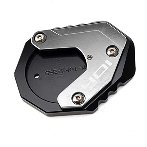 ZAANU Motorrad Ständer Fuß Seitenständer Erweiterung Pad Stützplatte Für Husqvarna Svartpilen 401 250 VITPILEN 401 2018-2021 Stützplatte (Color : 5)