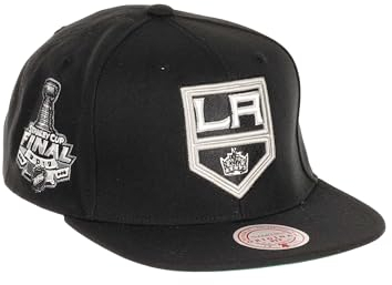Mitchell & Ness Los Angeles Kings NHL Top Spot Originaler Fit Schwarz Verstellbare Snapback Cap - One-Size