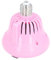 Lampada Riscaldante per Pollaio E27 Temperatura Regolabile Sovraccarico Proteggi Lampada Riscaldante per Animali Domestici per Anatre Pollame Rettili Barbuti (PINK)