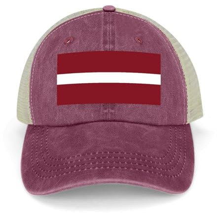 Atmungsaktive Baseballkappe Mit Halbem Netzstoff Und Französischer Flagge – Einfarbige Verstellbare Snapback-Kappe Auf Der Rückseite Aus Netzstoff, Klassische Unisex-Trucker-Mütze Mit 6 Paneelen,