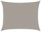 vidaXL Toldo de Vela Rectangular HDPE Gris Claro 160 g/m² 6x7 m, Vela de Sombra de Sol, Vela de Sombra, toldo de Patio, Vela de Sombra Solar