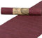 Halbach Seidenbänder Papier-Tischband | Breite 25cm Länge 1,80m | moderner Tischläufer abwaschbar, Tischdeko Outdoor wetterfest | Farbe: Berry