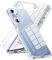 Vauki Coque pour Samsung Galaxy A35 6.6 Transparente avec 2 Verre Trempé, Antichoc Silicone Souple TPU Étui Housse de Téléphone Protection Renforcés Anti-Rayures Bumper Clair Case pour Samsung A35