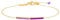 MARLU' Bracciale con zirconi e smalto 31BR0011G-P