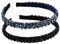 Amexo Bandeaux pour Femmes Cristal Strass Bandeaux Larges Bandeaux avec Perles de Cristal Bandeau Cheveux Accessoires pour Femmes Filles