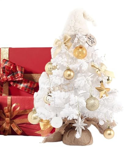 Modelo de árbol de Navidad, Ornamento de árbol de Navidad | Modelo de árbol de Navidad LED Artificial - Cómodo al Decoraciones para árboles de Navidad para Mesa de Cocina, hogar, Dormitorio, Ventana,