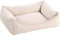 Flamingo Orthopädisches Hundebett Baldar – Rechteckig, Beige, 65 cm | Ergonomischer & Bequemer Schlafplatz für Hunde!