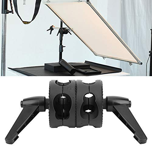 aqxreight Fotografie Lichtreflektorstütze Rad Plattenteller Montageadapter Grip Köpfe für Leichte Ständer Overarm -Anschluss Overhead Fotografie Lichtständer Grip Headhotography Light SU SU