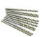 10Pcs/box 0.5-3.2mm HSS Twist Drill Bits Micro Straight Shank High Speed Steel Hand Electric for Dremel Rotary Tool(1.0mm)