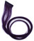 Hairdo Color Strip Viola 3x41cm - ciocca colorata
