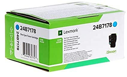 Lexmark 24B7178 Tonerkassette Cyan 6.000 Seiten