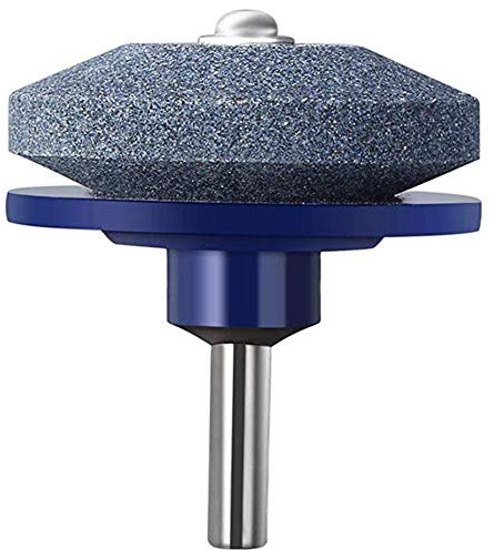 Aiguiseur Tondeuse À Gazo Lames Outil Rotatif pour Affûteur Jardin Tondeuse À Gazon Rotary Aiguiser La Pierre pour La Perceuse À Main Perceuse