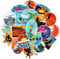 Top Aufkleber ! Set von 50 Surfing Aufkleber Premium Qualität - Vinyls Stickers Nicht Vulgär – Surf, Beach, Graffiti - Anpassung Laptop, Gepäck, Motorrad, Fahrrad, Scrapbooking