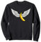 Cool Flying Banana Banana Banana Tattoo Banane für die Waage Sweatshirt