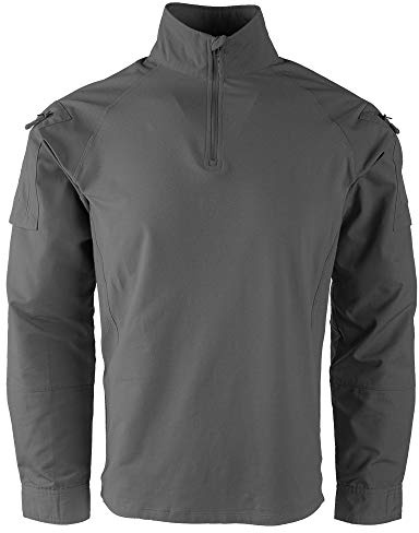 LAPG Herren Combat Shirt Langarm Combat Shirt für Männer, Bequem & Leicht Uniform Shirt