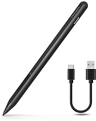 RENAISSER Raphael 520C Stylus Pen for Surface, USB-C Charging, Designed in Houston, Made in Taiwan, 4096 Pressure Sensitivity, Match Surface Pro 9 & Pro 8/Laptop 5, Magnetic Attachment