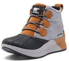 Sorel Women's Out 'N About III Classic Waterproof Boot - Camel Brown, Black - Size 6