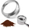 Kaffee Dosierring 51mm Siebträger Zubehör Dosiertrichter Espresso Trichter Fülltrichter Aluminium Kaffeedosierring Kaffeepulver Exakten Abfüllen Ersatz Kompatibel mit EC680 EC685 Siebträger