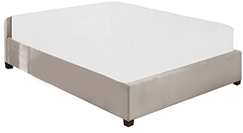Luxury Bedding Brushed Cotton Flannelette Deep Fitted Sheets 25CM/10 Box Fit in 12 Colours Single Double King Super King (White, Single)