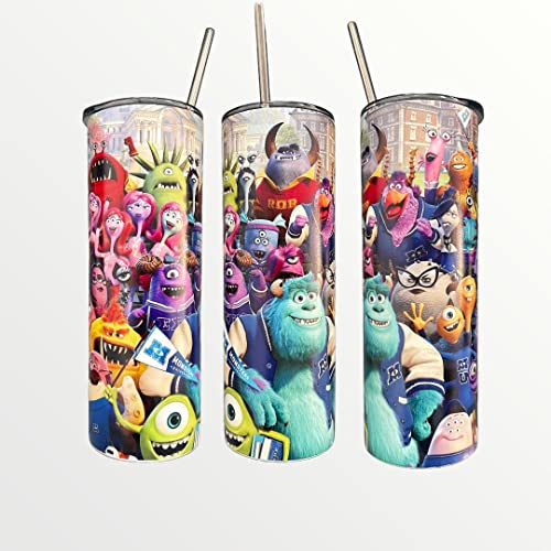 Sellrex Monsters University Insulated 20oz Thermal Skinny Tumbler