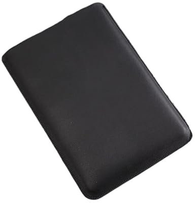 MYLPDZSW HHF TAB Zubehör 5 Farben Hochwertige Mikrofaser-Ledertasche E-Book-Reader-Taschen-Abdeckungs-Beutel-Tasche Für Onyx Boox Nova Air 7,8 Zoll (Farbe : Smooth Black)