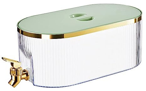 Dispensadores de Bebidas con Grifo, dispensador de Bebidas de Jugo de Bebidas de Nevera de 5,3 l, Almacenamiento de contenedores de Jarra para Leche, Cerveza, cóctel, Jugo, Bebidas