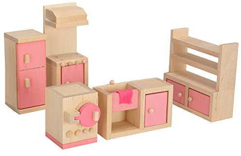 Puppenhaus Möbel Holz Miniatur Puppenhaus Holzmöbel Zubehö Kind Küche