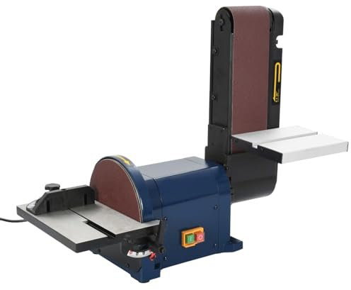 Camerina Lijadora de disco y banda 500 W 200 mm Lijadora Madera Esmeril