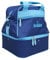 Acclaim Staple Mini Nylon Double Decker Four Bowls All Round Lawn Carpet Bowling Bag with Shoulder Strap New 2024 Model (Navy Blue/Sky Blue)