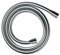 Schläfer 806090 | Brauseschlauch 1,2 Meter Universeller PVC-Duschschlauch mit Verdrehung Standardanschluss 1/2 Messinganschlüsse Flexibel gegen Legionellen Anti-Legionellen Lux Silber