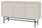 Selsey Commode Deboute Meuble De Rangement À 3 Tiroirs 3 Portes Push to Open 154 cm Beige Evo