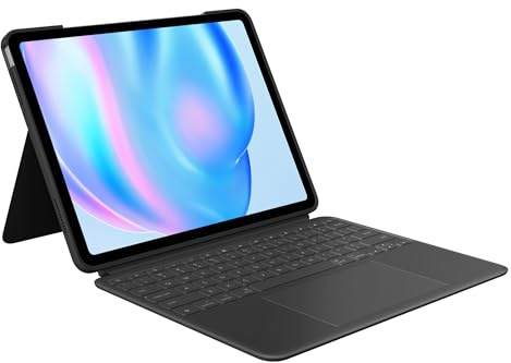 Logitech Combo Touch iPad Air 13 inch M2 M3 & M4 - Midnight Black
