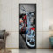 3D Türaufkleber Türtapete Selbstklebend Türposter Motorrad Motorrad 77 X 200 Cm Fototapete Türfolie Wasserdichte Abnehmbare Pvc Türtapete Innentür Schlafzimmer Küche Bad - Tür Fotos -4E5S8U4I4Z1B2F4Y9