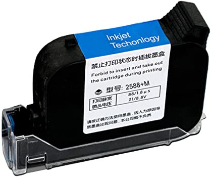 2588+M Cartuccia ad asciugatura rapida Stampante a getto d'inchiostro portatile da 12,7 mm Cartuccia solvente da 42 ml per stampanti non crittografate