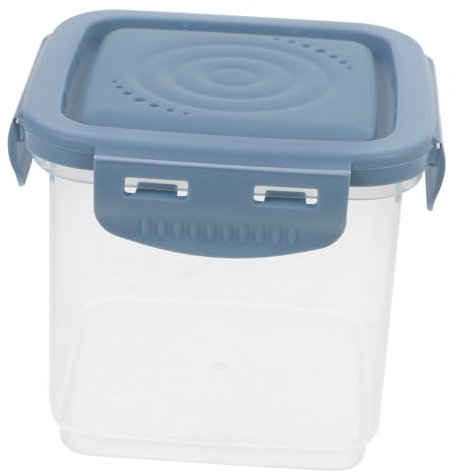 KITANDOVE Boîte De Rangement Pour Yaourt Et Conteneur Réutilisable Organisateur De Réfrigérateur Préservation Des Aliments Et Fermentation De Yaourt Couleur Bleue