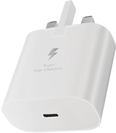 Super Fast Charger Plug for Samsung 25W USB C Fast Charging Adapter PD 3.0 Compatible with Samsung Galaxy S25 S24 S23 S22 Ultra S21 FE S20 PLUS A16 A15 A14 A13 A12 A55 A54 A53 A52 A35 A33 A10 A9 A8