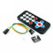 Sirxlevcy HX1838 Infrarot-Fernbedienungs-Kit Fernbedienungs-Robotermodul Fernbedienungsmodul PCB+Kunststoff