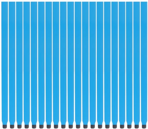 20PCS Blue Phone Screen Glue Repair Tape Replacement Double Sided Self Adhesive Screen Patch Repair Kit, Pull Tabs Easy Stretch Tapes Strips for Tablets Mobile Phones Laptop Lcd LED Display Panel