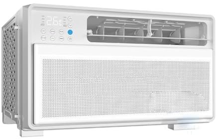 Aire Acondicionado De Ventana Inverter De Bajo Consumo, Unidad De 9000 Btu con Control Remoto Y Termostato, Enfría 20 M², Temporizador De 24 Horas para Dormitorio Y Sala De 9000BTU/2680W