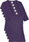 Fruit of the Loom Valueweight 5 Pack, T-Shirt Donna, Viola (Purple PE), L