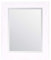 Select Mirrors Rhone Wandspiegel, französischer Vintage-Stil, antiker Barockstil, 50 x 60 cm, Weiß