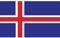 TrendClub100® Fahne Flagge „Island Iceland is“ - 150x90 cm / 90x150cm