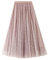 Femirah Jupe tutu longue arc-en-ciel en tulle pour femme - Rose - Taille Unique
