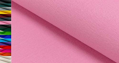 Stoffbook ROSA Stabiler BASTELFILZ TASCHENFILZ Stoff 4MM-100CM Stoffe, E042